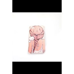 Coque Rigide , Manga , Cute , Fille , Chat , Apple Iphone 4 / 4s - Occasion