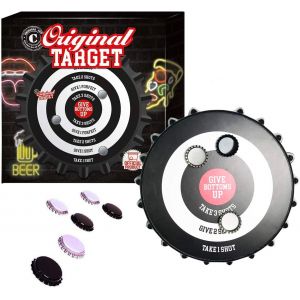 SHIBA-Original Target&reg; | Cible Aimant&eacute;e avec Gages | Qualit&eacute; Premium | Jeu d'Adresse avec 6 Capsules de Bi&egrave;re | Jeu &agrave; Boire | Ap&eacute;r[2 - Occasion