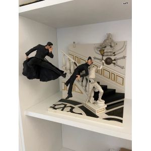Matrix Reloaded - Chateau Scene : Néo Vs Agent - Mc Farlane Toys (Mcfarlane) - Occasion
