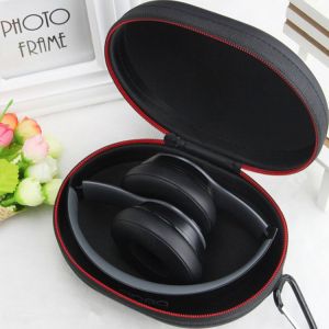 Noir EVA Etui Housse Rigide de Rangement Zipp&eacute; pour Casques Pliable Supra-Auriculaires (Beats Solo HD Solo2 Studio Wireless, Sennheiser Momentum 2.0, Ted Baker et bien plus) - Occasion