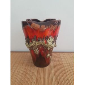 Vase vintage en céramique de Vallauris - Occasion