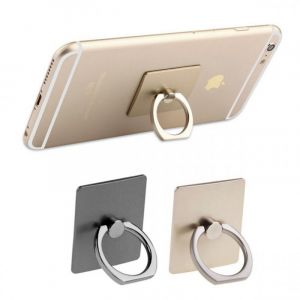 Bague De T&eacute;l&eacute;phone Avec Support Voiture Dor&eacute; - Occasion