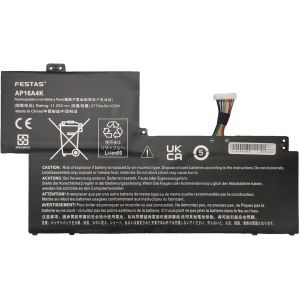 11.25V 42Wh AP16A4K Batterie Compatible avec Acer Swift 1 SF113-31 N17P2 N16Q9 Series KT.00304.003 KT.00304.007 3ICP4/68/111 Ordinateur PC Portable - Occasion