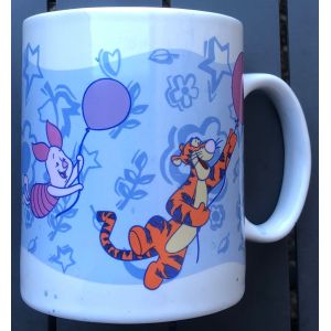 Grande Tasse Winnie L'ourson, Bouriquet, Porcinet, Tigrou, Walt Disney, Dessin Animé, Figurine - Occasion