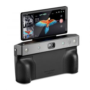 Revopoint MIRACO Scanner 3D avec 16 Go de RAM, haute précision de 0,02 mm, vitesse de numérisation de 15 ips, capture couleur 8K, écran rotatif à 180°, IMU 9 axes, image HD 2K - Occasion