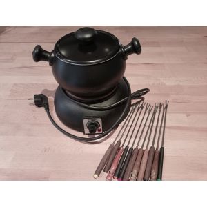 Homday appareil &agrave; fondu 274252 1200W + 11 piques - Occasion