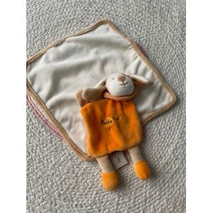 Doudou Peluche Chien Baby Nat Orange - Occasion