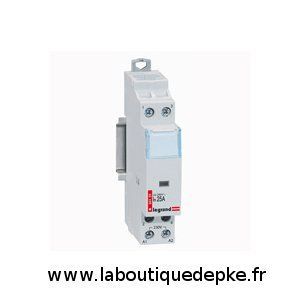 LEGRAND 412524-CONTACTEUR DE PUISSANCE BOBINE 230 V2P 250 V25A - Occasion