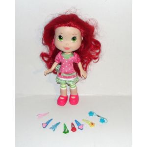 Poupée Charlotte Aux Fraises A Coiffer Bandai 26cm - Occasion