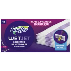 Lingettes recharges pour balai Swiffer WetJet x12 - Occasion