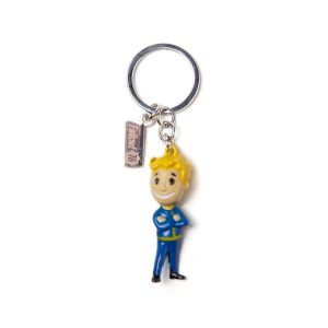 Fallout 76 - Porte-clés métal 3D Vault Boy - Occasion