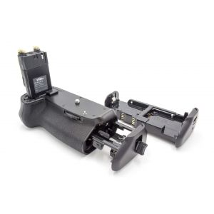 vhbw Grip batterie, poign&eacute;e d'alimentation remplacement pour Canon BG-E14 pour appareil photo + molette de s&eacute;lection - Occasion