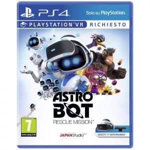 Astro Bot Rescue Mission, Standard Anglais, Italien PS4 - Occasion