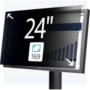 Com Filtre De Confidentialit&eacute; Pour &Eacute;cran D'Ordinateur 24 Pouces 16:9, Filtre Acrylique Suspendu, Installation Rapide, Protection De Moniteur, +/- 30 Degr&eacute;s De Vue, Brillant[ZHB2095] - Occasion