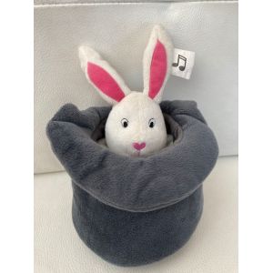 Peluche doudou lapin musicale Ikéa 22 cm - Occasion