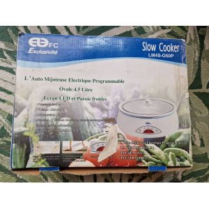 Auto mijoteuse &eacute;lectrique programmable 4.5 Litres - Occasion