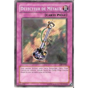 D&eacute;tecteur de m&eacute;taux - Carte Yu-Gi-Oh - Carte Pi&egrave;ge - Occasion