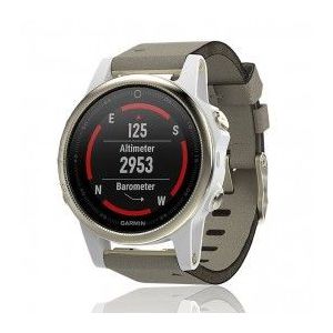 Montre Gps Garmin Fenix 5 S Sapphire Goldtone Bracelet Daim - Occasion