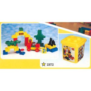 LEGO DUPLO Vintage Zoo 2372 avec 2 Figurines et Animaux - Occasion