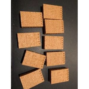 Accessoires Modélisme Ferroviaire, Pilier De Pont, Couleur Brique-Faller - Occasion