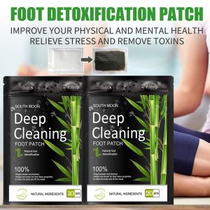 Patch D&eacute;tox Naturel Pour Les Pieds, Anti-Stress Et Sommeil Profond, &Eacute;limine Les Toxines Du Corps, Avec Des Extraits De Gingembre En Bambou, 10 Pi&egrave;ces, Cj - Occasion