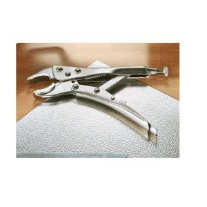 PINCE ETAU DE SERRAGE ACIER OUTIL METAL pincer maintenir plier saisir position différent capacité ouverture Maintien puissant élément serré machoire réglable réaliser travaux bricolage bâtiment pratic - Occasion