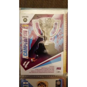 Carte Panini Adrenalyn Xl La Liga 2023-24 #471 Campeon Card - Occasion