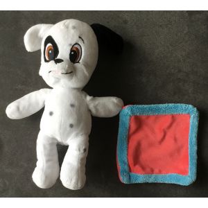 Doudou Peluche Dalmatien 25cm Mouchoir Rouge Disney Nicotoy Simba - Occasion