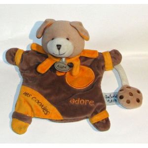 doudou chien marionnette baby nat charly adore les cookies - Occasion