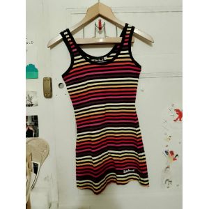 Robe Ray&eacute;e Moulante Multicolore 32 Xxs Little Marcel. - Occasion