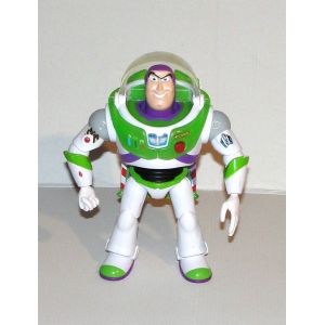 Buzz L'eclair Articulé Sonore Et Lumineux Format 18 Cm - Figurine Toy Story Buzz A Fonctions - Occasion