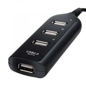 Airies USB 2.0 portable avec câble, 6 000 câbles, adaptateur pour ordinateur portable, haute vitesse, rallonge multi-universelle, répartiteur, chargeur - Occasion