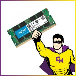 16Go RAM DDR4 Crucial CT16G4SFD824A SODIMM 2400 Mhz M&eacute;moire PC Portable - Occasion