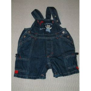 Salopette Courte En Jean - Occasion