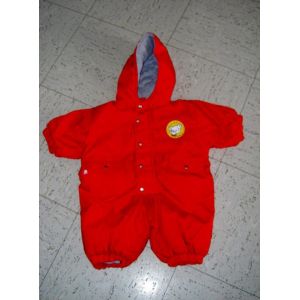 Combinaison Doudoune Rouge Motif Nounours Texxy Marque Tex Taille 3 Mois - Occasion