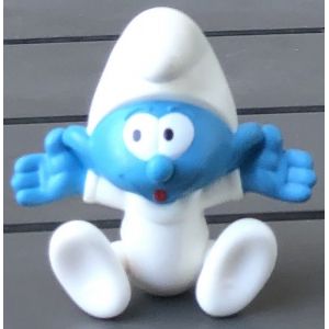 Figurine B&eacute;b&eacute; Schtroumpf Mcdonald'S 2018, Bd, Bande Dessin&eacute;e, Peyo, Smurf - Occasion