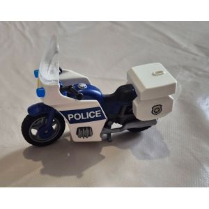 Playmobil 3986 moto police city action - Occasion
