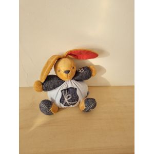 Doudou Lapin Bleu Jean's Kaloo - Occasion