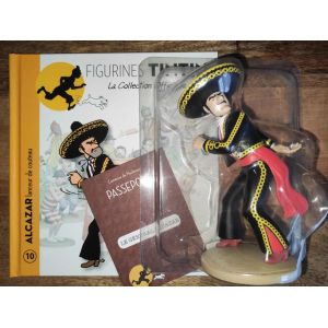 Alcazar Lanceur De Couteau Figurine Tintin + Livret - Occasion