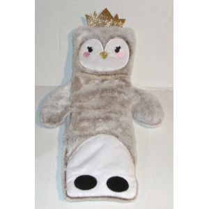 peluche écharpe bouillotte longue chouette reine gifi - Occasion