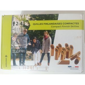 Jeu De Quilles Finlandaises Compactes - Geologic - Occasion