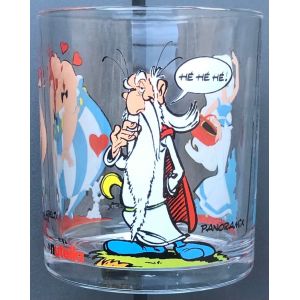 Verre Nutella Panoramix, Obélix Et Idéfix, Falbala, Bd, Bande Dessinée, Uderzo, Goscinny, Astérix Et Obélix, Figurine - Occasion