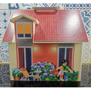 Playmobil maison valise ? Maison de ville ? Geobra 2005 - Occasion