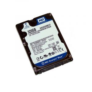Disque Dur 320Go SATA 2.5" WESTERN DIGITAL Scorpio Blue WD3200BEVT PC Portable - Occasion