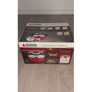ClipsoMinut' Delice Seb Cocotte minute rouge - Occasion
