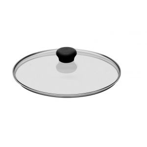 Couvercle 22 Cm Verre Trempé Pyrex Cercle Inox Bouton Backelite Poignée SécuritéSpecial Trou Vapeur Dessus Faitout Casserole Marmite Cuisine Ustensile De Cocotte Sauteuse Cooking Diametre 22 Cm Rond - Occasion
