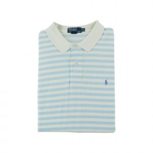 Reconditionn&eacute; - Polo Manches Courtes Homme Bleu Clair - Taille 2xl - Homme - Bleu Clair - Occasion
