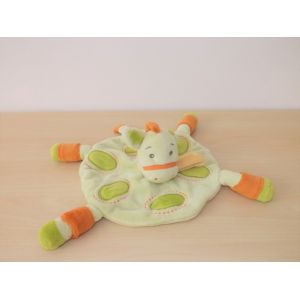 Doudou Cheval Zebre Vert Orange Kimbaloo - Occasion