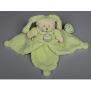 Doudou Ours Vert Macaron P&eacute;tales Doudou Et Compagnie - Occasion