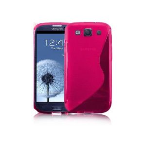 Coque De Protection Semi Rigide Façon S Samsung Galaxy S3 Rose - Occasion